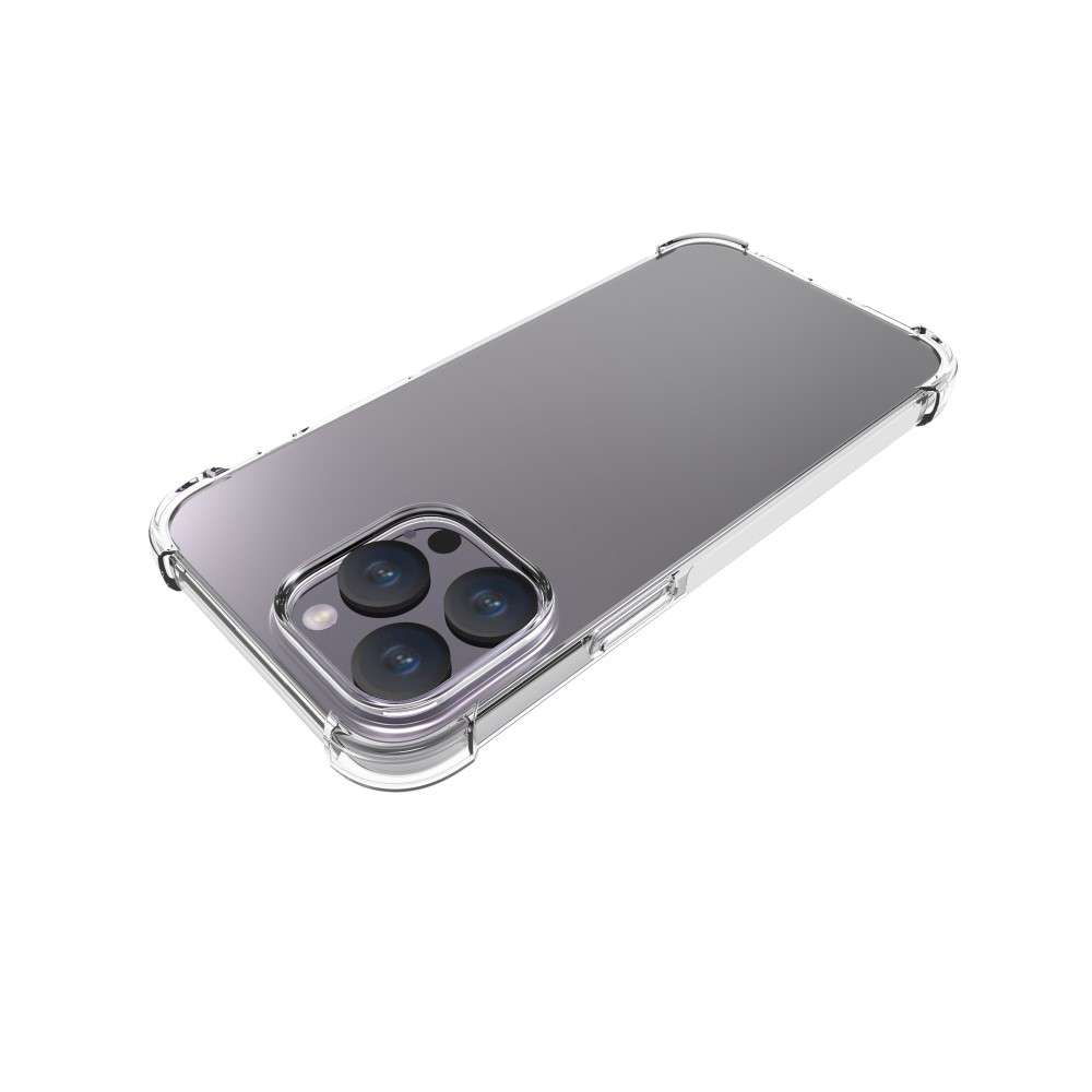 Anti-shock Back Cover voor de iPhone 15 Pro Transparant