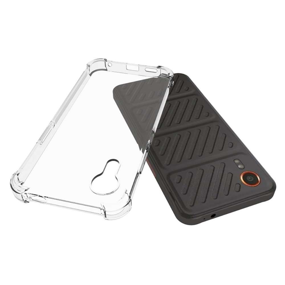Anti-shock Back Cover voor de Samsung Galaxy Xcover 7 Transparant
