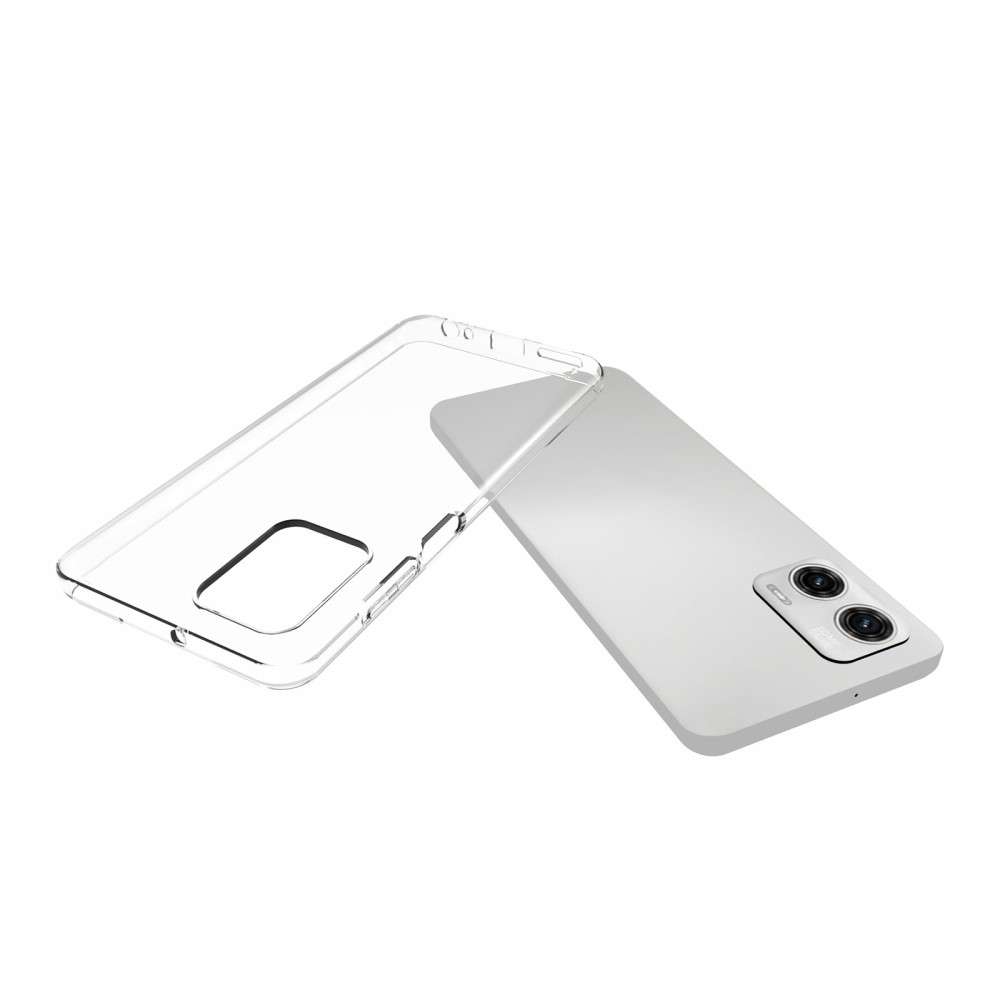 TPU Back Cover Hoesje voor de Motorola Moto G73 Transparant