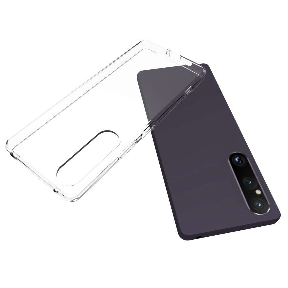 TPU Back Cover Hoesje voor de Sony Xperia 1 V Transparant