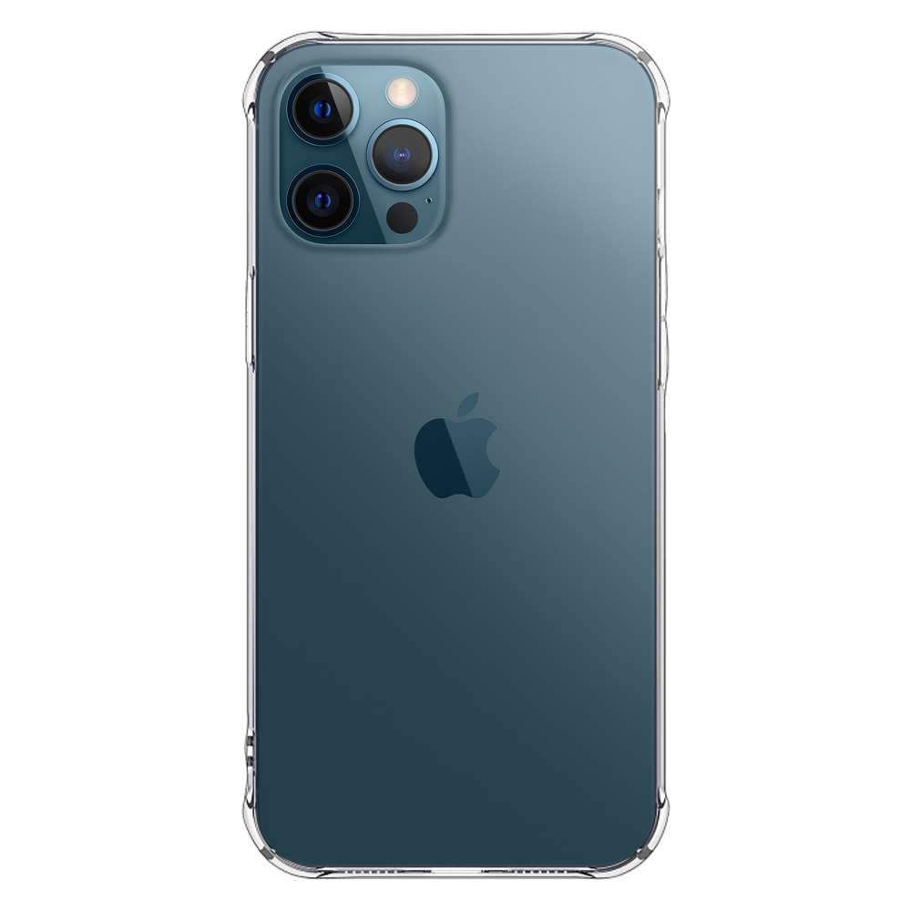 Anti-Shock Back Case iPhone 12 | 12 Pro Siliconen Transparant 