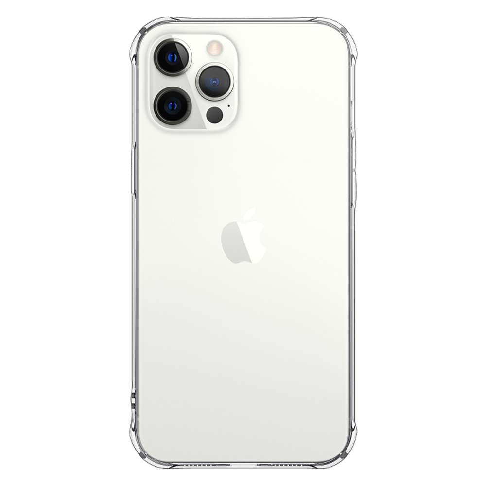 Anti-Shock Back Case iPhone 12 Pro Max Siliconen Transparant 