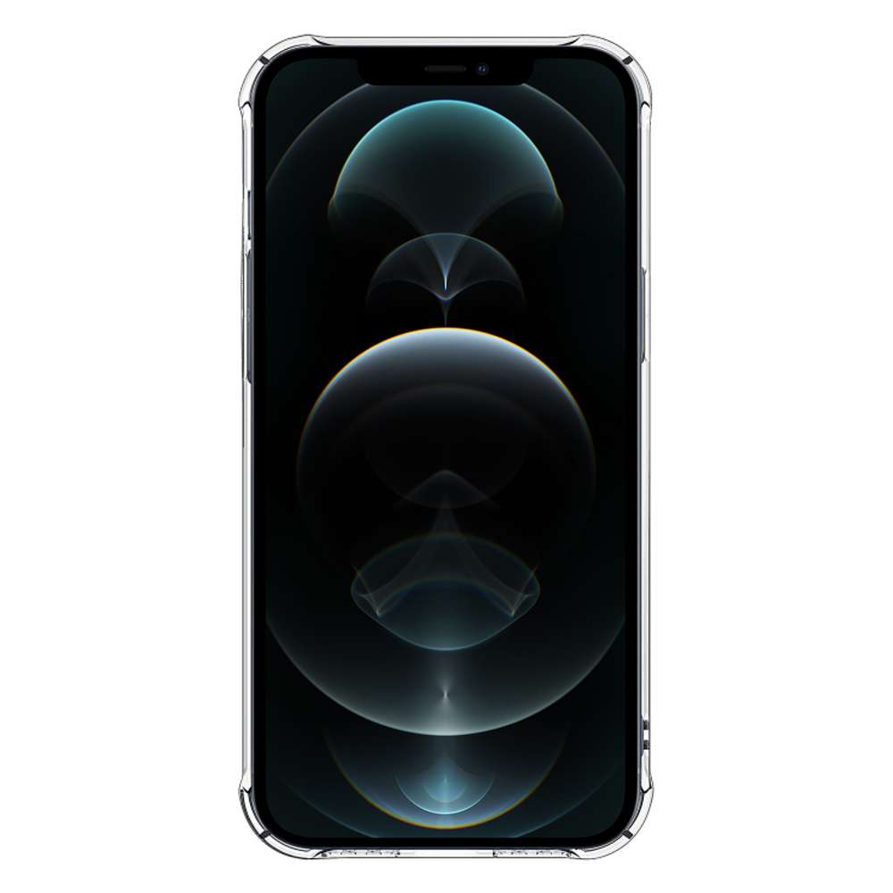 Anti-Shock Back Case iPhone 12 Pro Max Siliconen Transparant 