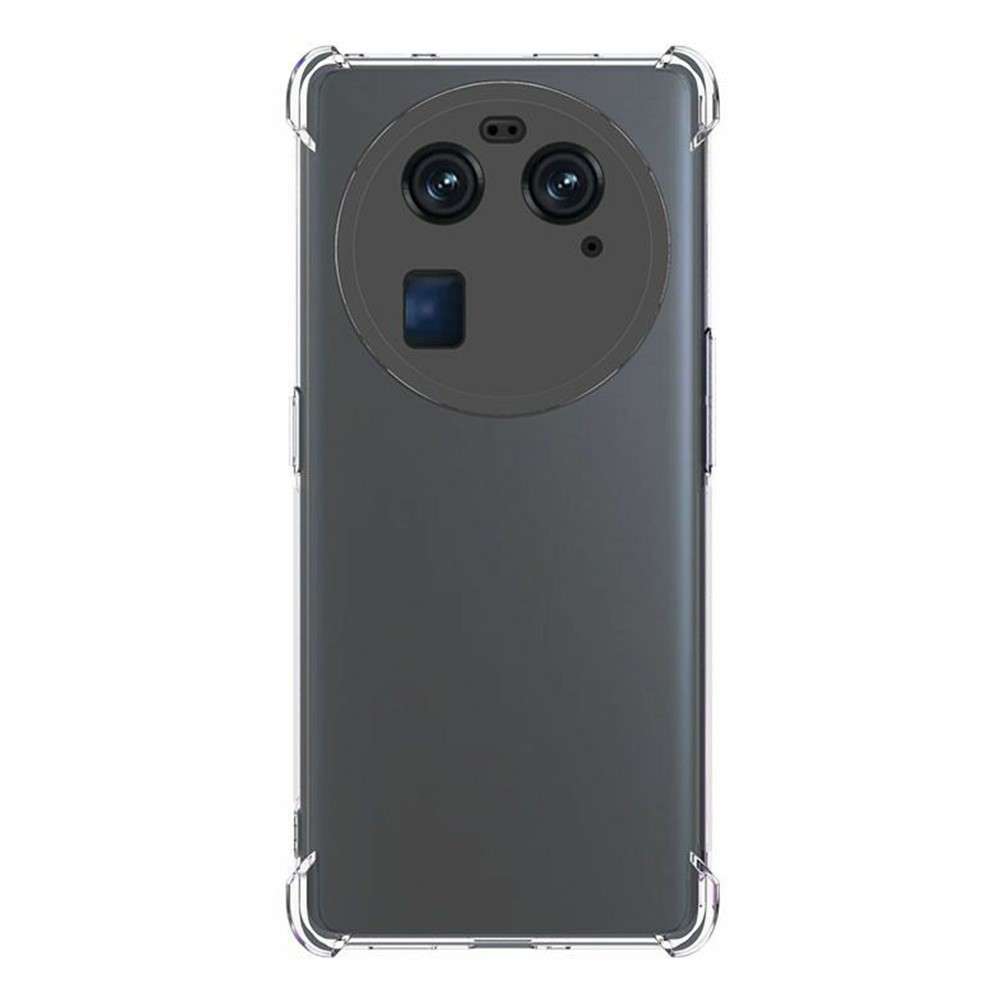 Anti-shock Back Cover voor de OPPO Find X6 Transparant