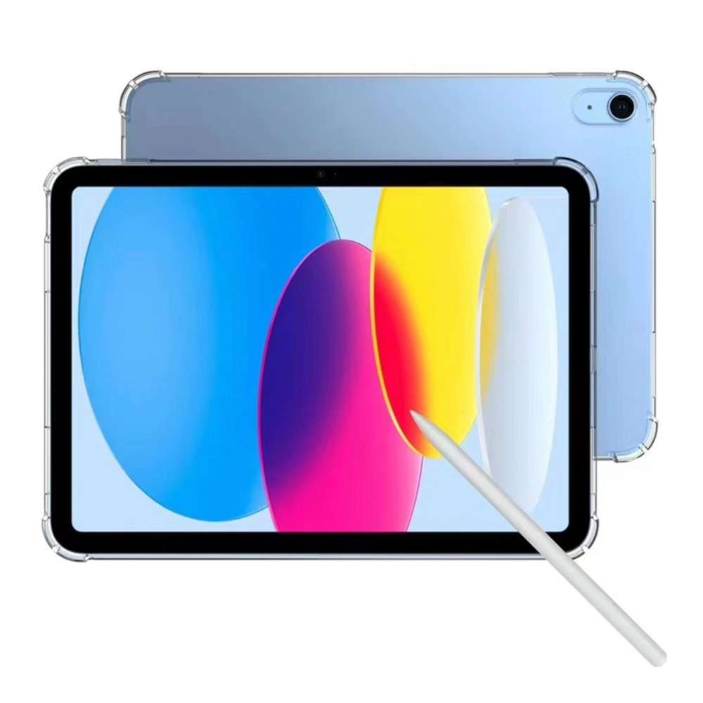 Anti-shock TPU Back Cover Hoesje Apple iPad (2022) 10.9 Transparant