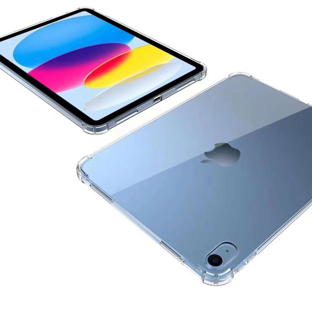 Anti-shock TPU Back Cover Hoesje Apple iPad (2022) 10.9 Transparant