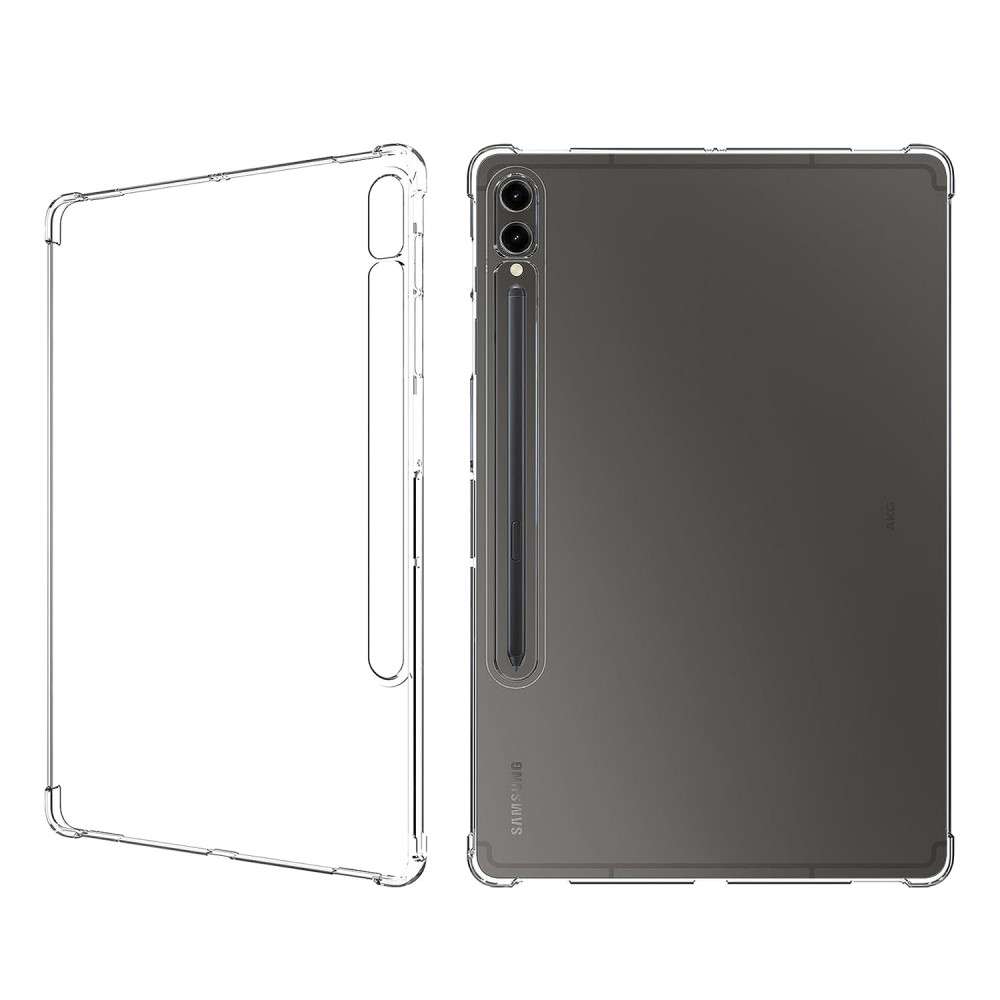 Anti-shock TPU Back Cover Hoesje Samsung Galaxy Tab S9 Plus Transparant