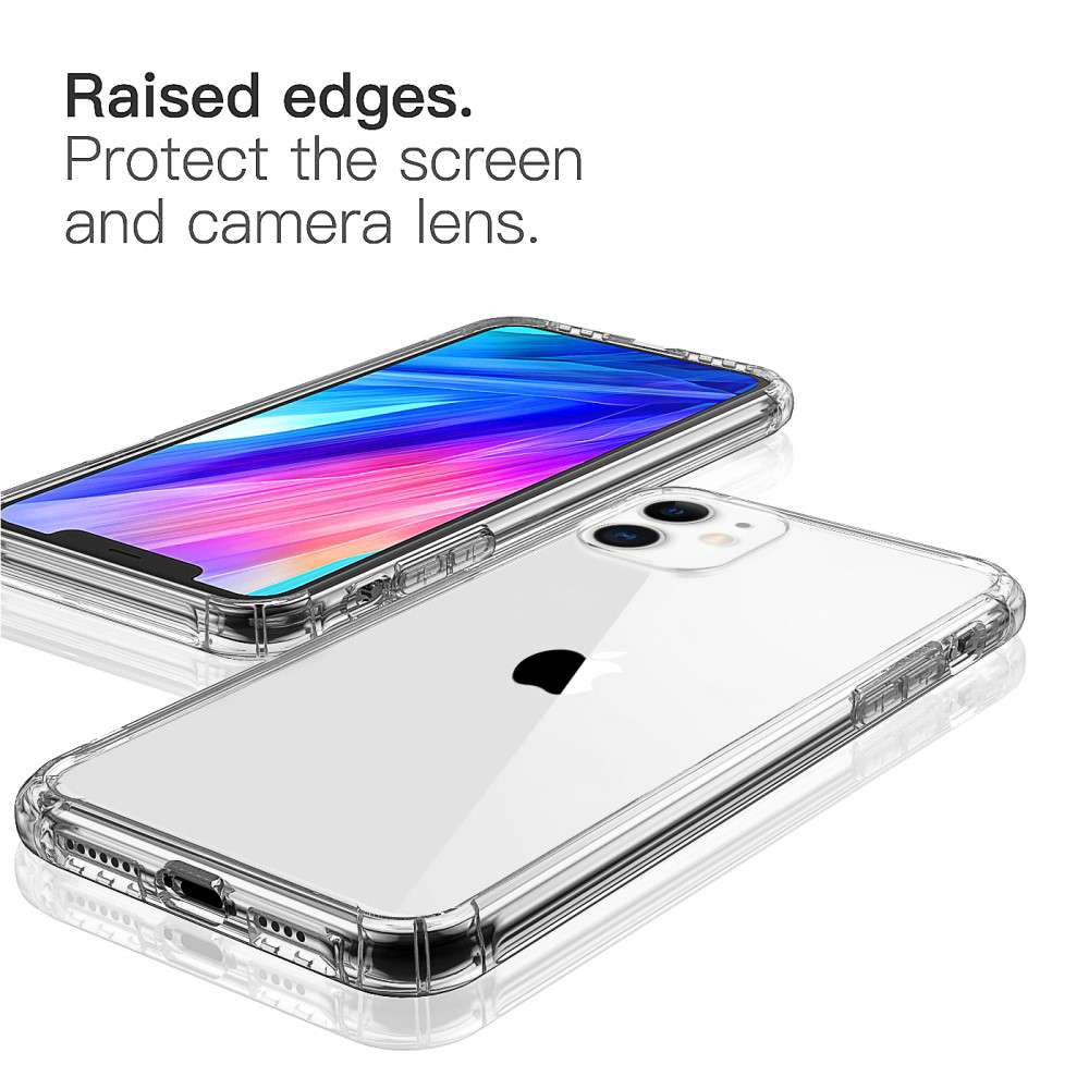 Apple iPhone 11 6.1 inch TPU Hoesje Anti-shock Transparant 