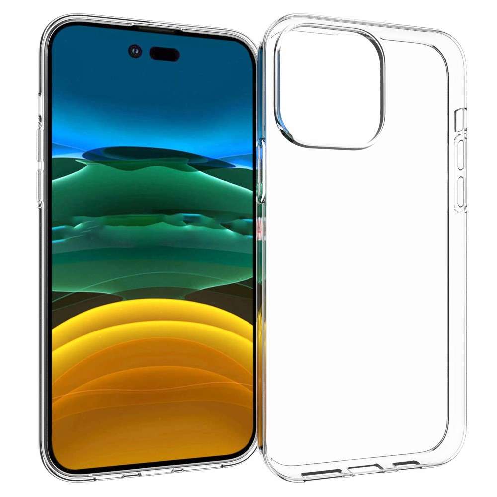 Apple iPhone 14 Pro Max TPU Siliconen Back Cover Transparant