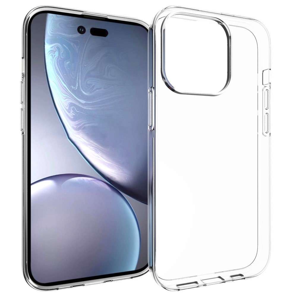 Apple iPhone 14 Pro TPU Siliconen Back Cover Transparant