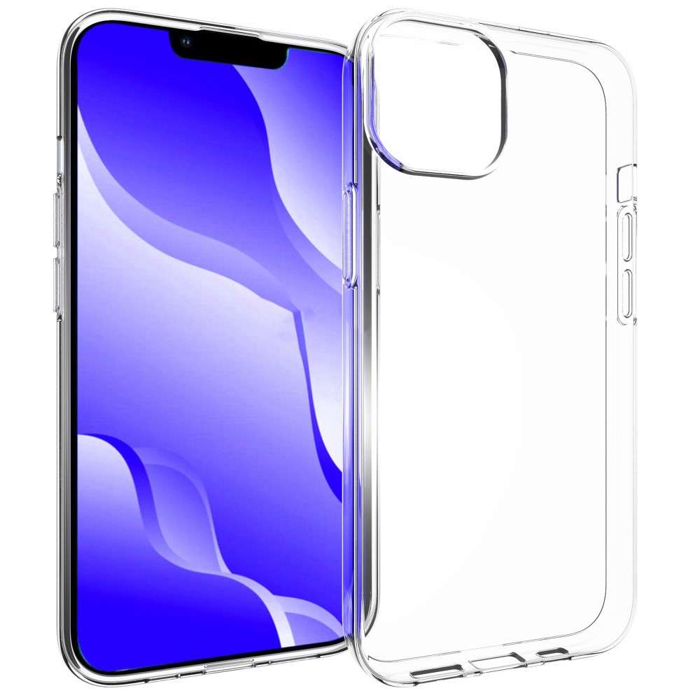 Apple iPhone 14 TPU Siliconen Back Cover Transparant