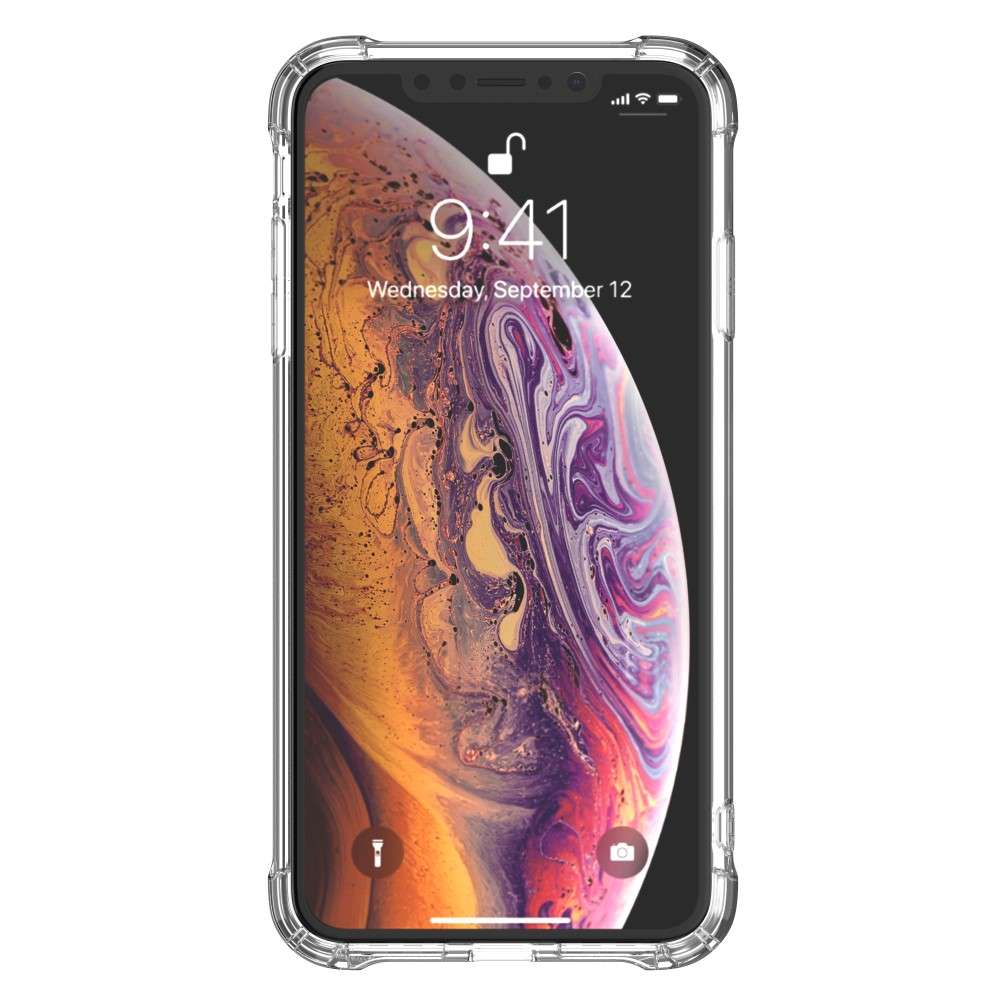 Apple iPhone Xs Max TPU Hoesje Anti-shock Transparant
