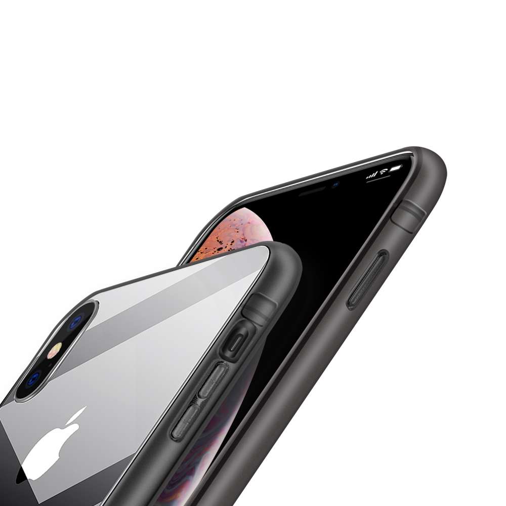 Apple iPhone Xs Max TPU Hoesje Grijs