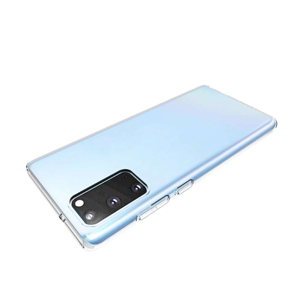 Backcase Samsung Note 20 TPU Siliconen Hoesje Doorzichtig