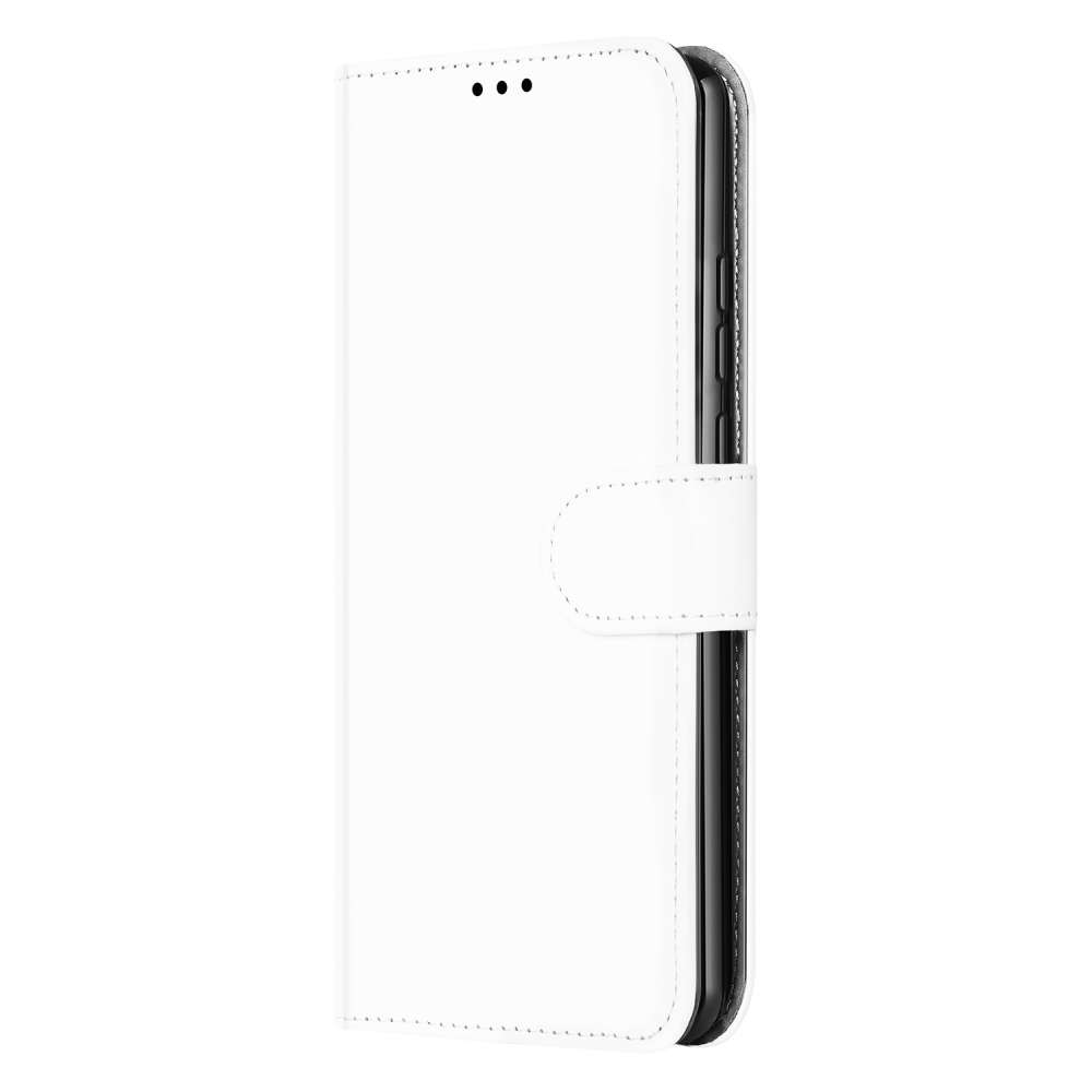 Book Case Telefoonhoesje voor de Samsung Galaxy A03 Wit met Pasjeshouder