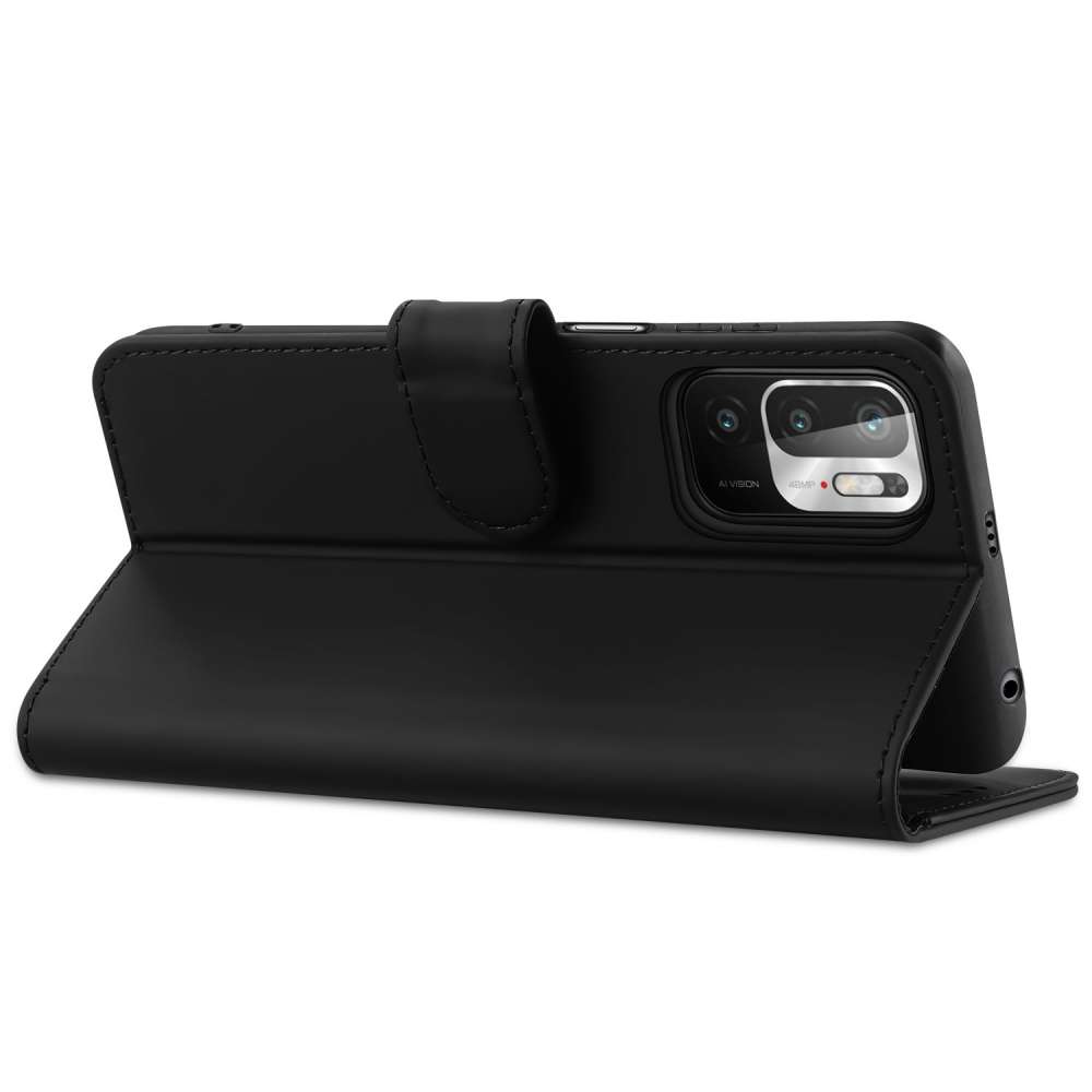 Book Case Xiaomi Poco M3 Pro | Redmi Note 10/10T 5G Zwart met Pasjeshouder