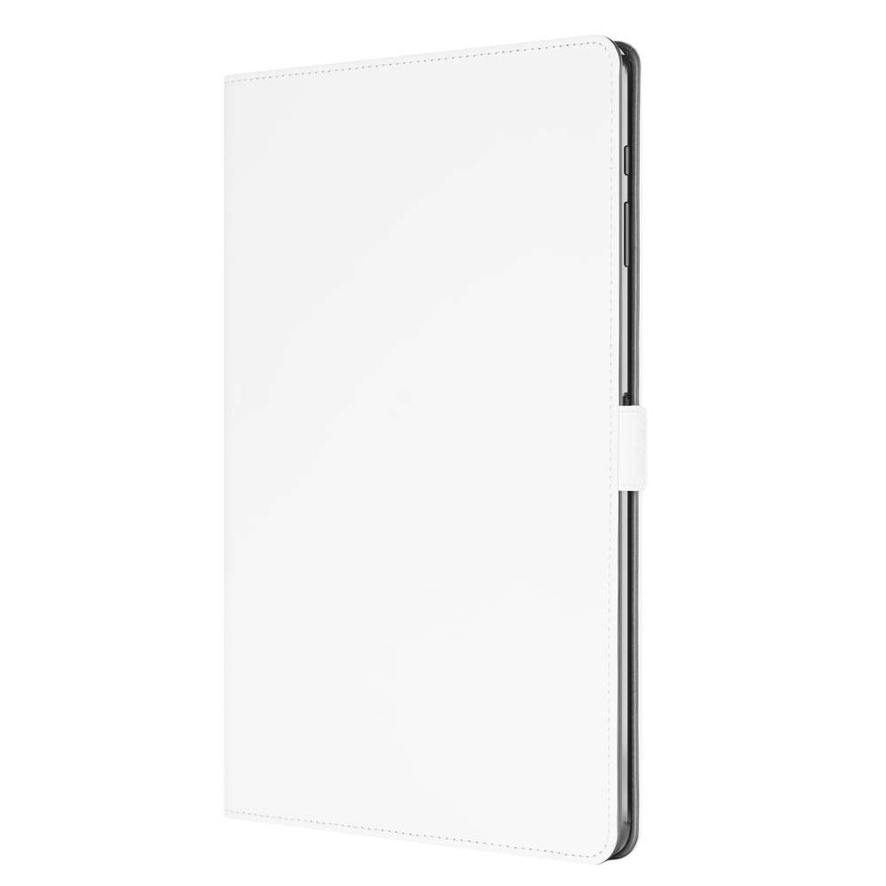 Book Cover Samsung Galaxy Tab S7 FE | S7+ | S8+ Hoesje Wit met Standaardfunctie