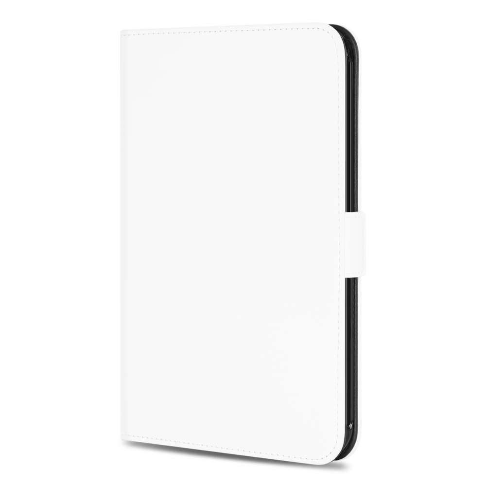 Bookcase Apple iPad Mini 6 (2021)  Hoesje Wit met Standaardfunctie