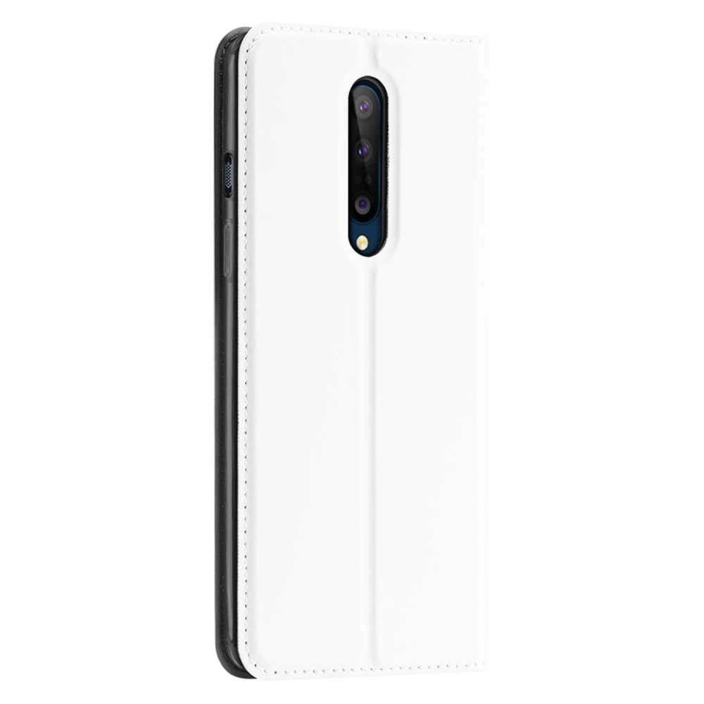 Bookcase Hoesje OnePlus 8 Wit met Pashouder