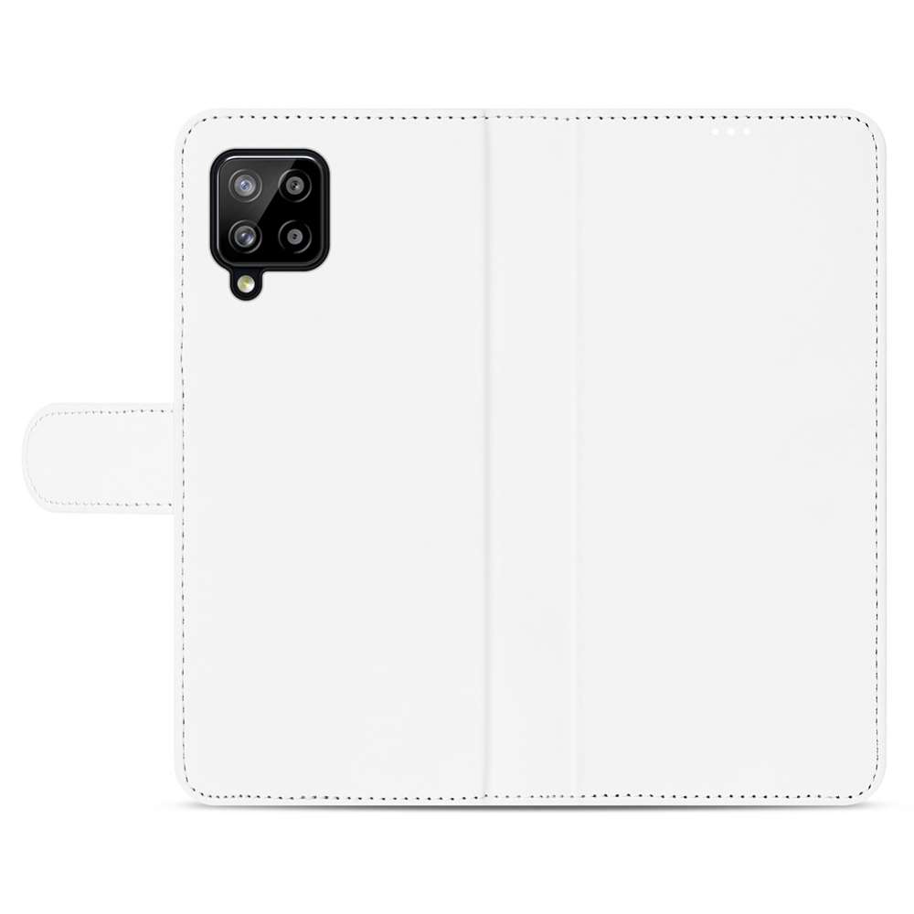 Bookcase Samsung Galaxy A42 5G Hoesje Wit met Pasjeshouder