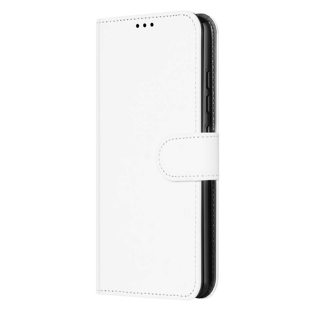 Bookcase Samsung Galaxy A42 5G Hoesje Wit met Pasjeshouder