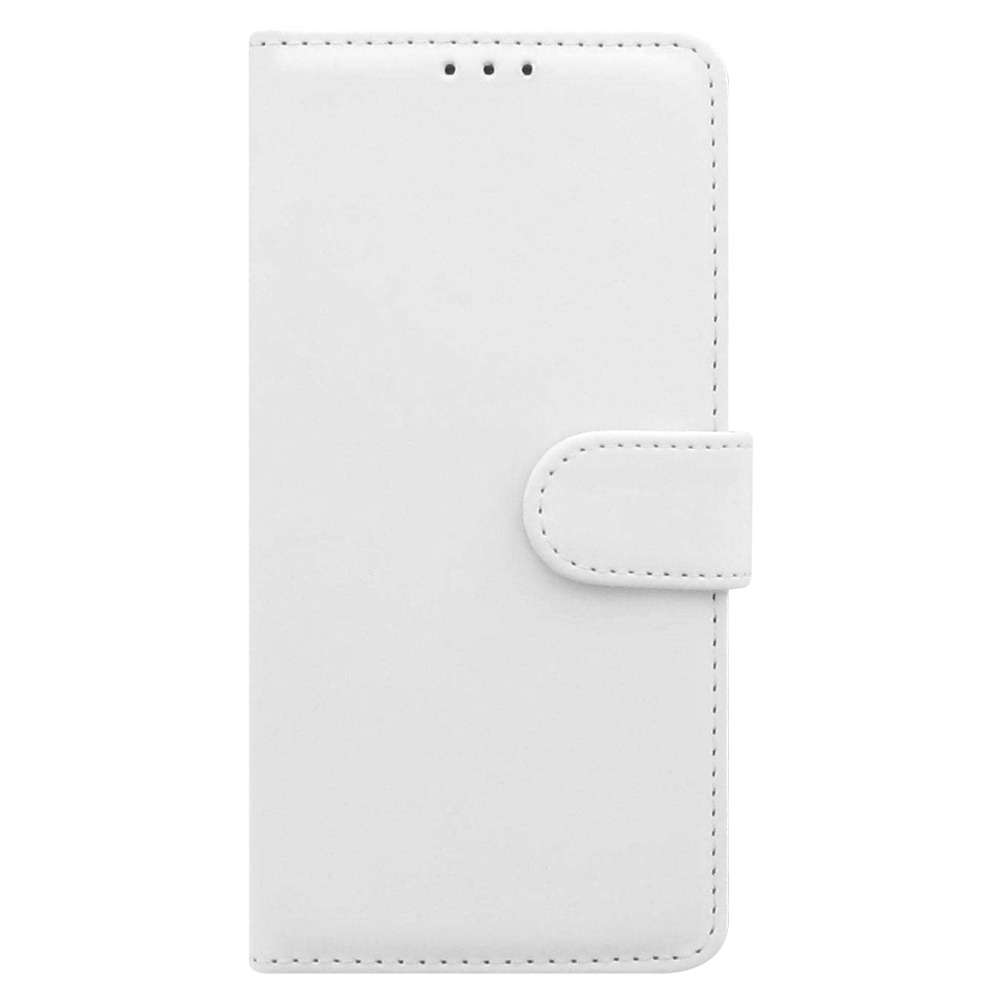 Bookcase Samsung Galaxy M10 Hoesje Wit met Pasjeshouder