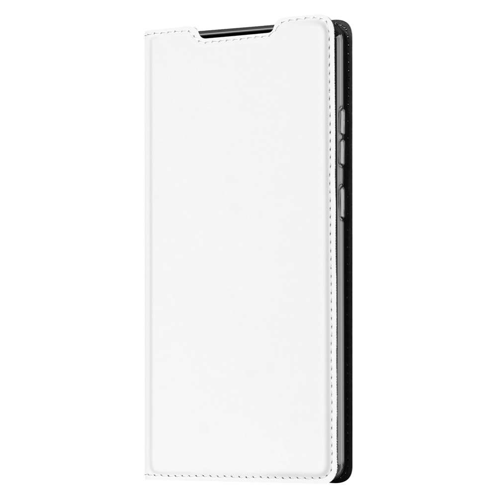 Bookcase Samsung Galaxy Note 20 Hoesje Wit met Pashouder