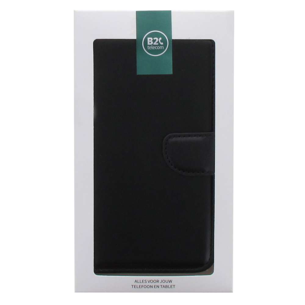 Bookcover Hoesje Samsung Galaxy Note 10 Lite Zwart met Pasjeshouder