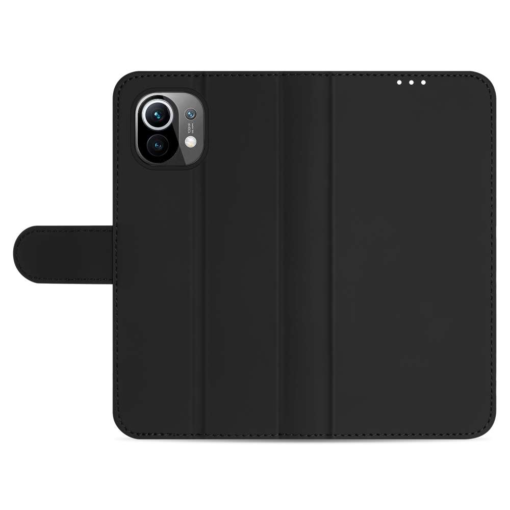 Hoesje Xiaomi Mi 11 Lite | Xiaomi 11 Lite 5G NE Book Case Zwart met Pasjeshouder
