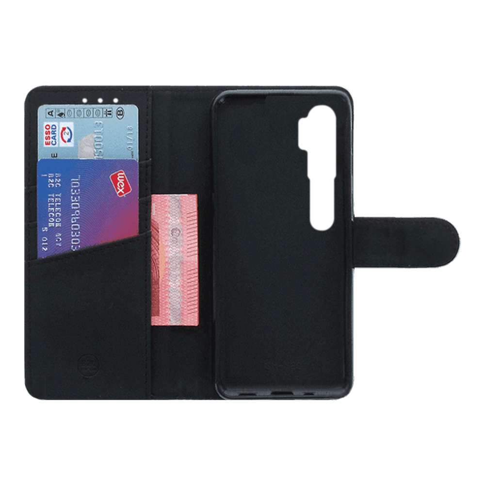 Hoesje Xiaomi Mi Note 10 Pro Wallet Bookcase Wit met Pasjeshouder