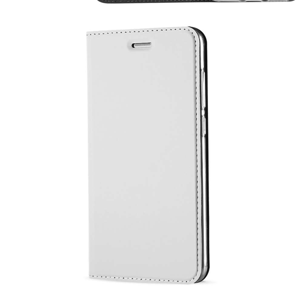Huawei Y5 2 | Y6 Compact Hoesje Wit met Opbergvakje