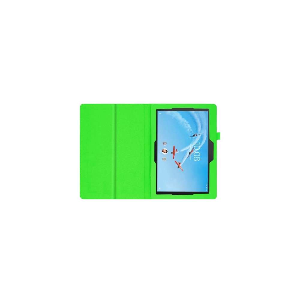 Lenovo Tab E10 Bookcase Groen met Standaard