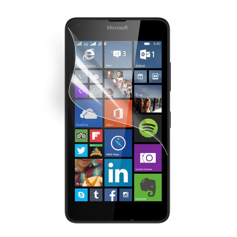 Microsoft Lumia 640 Screenprotector transparant