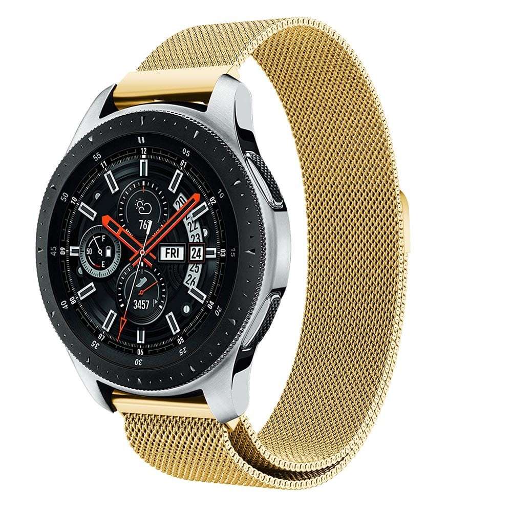 Milanees Bandje Goud Samsung Galaxy Watch (46 mm)