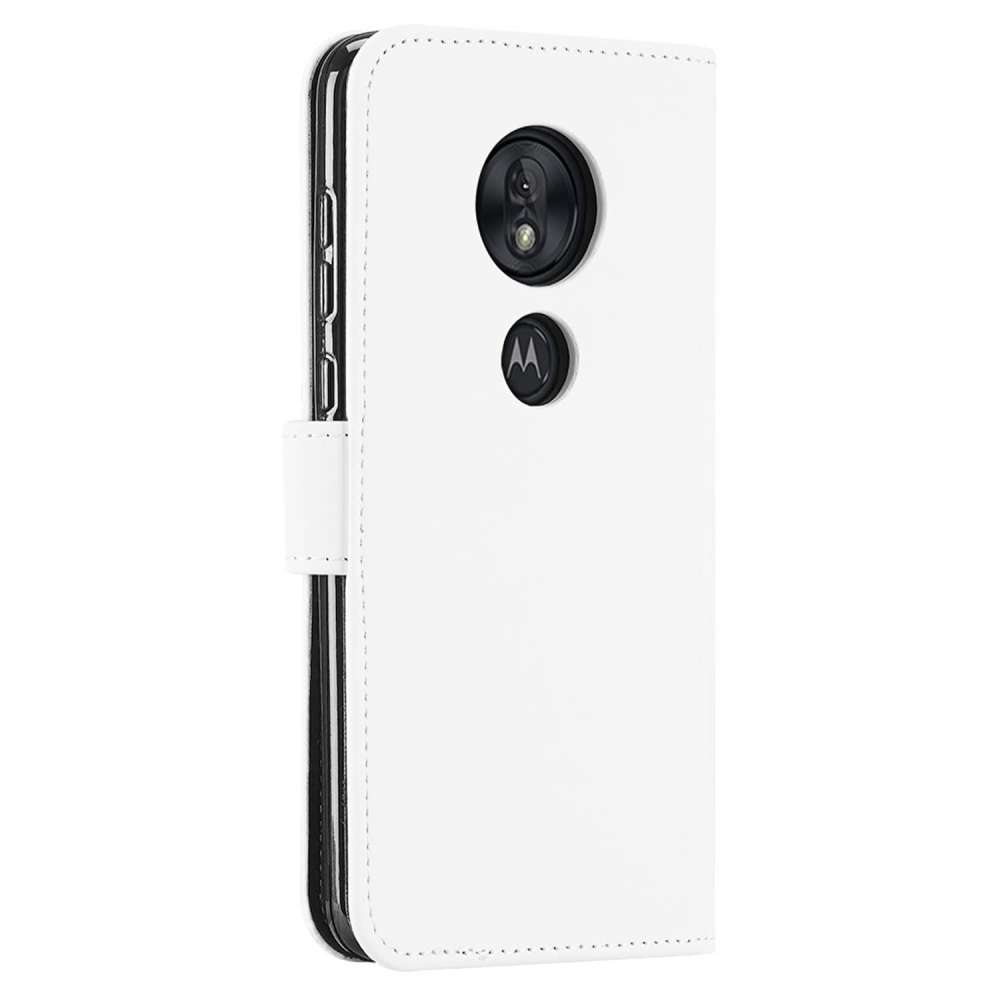 Motorola Moto G7 Play Hoesje Wit met Pasjeshouder