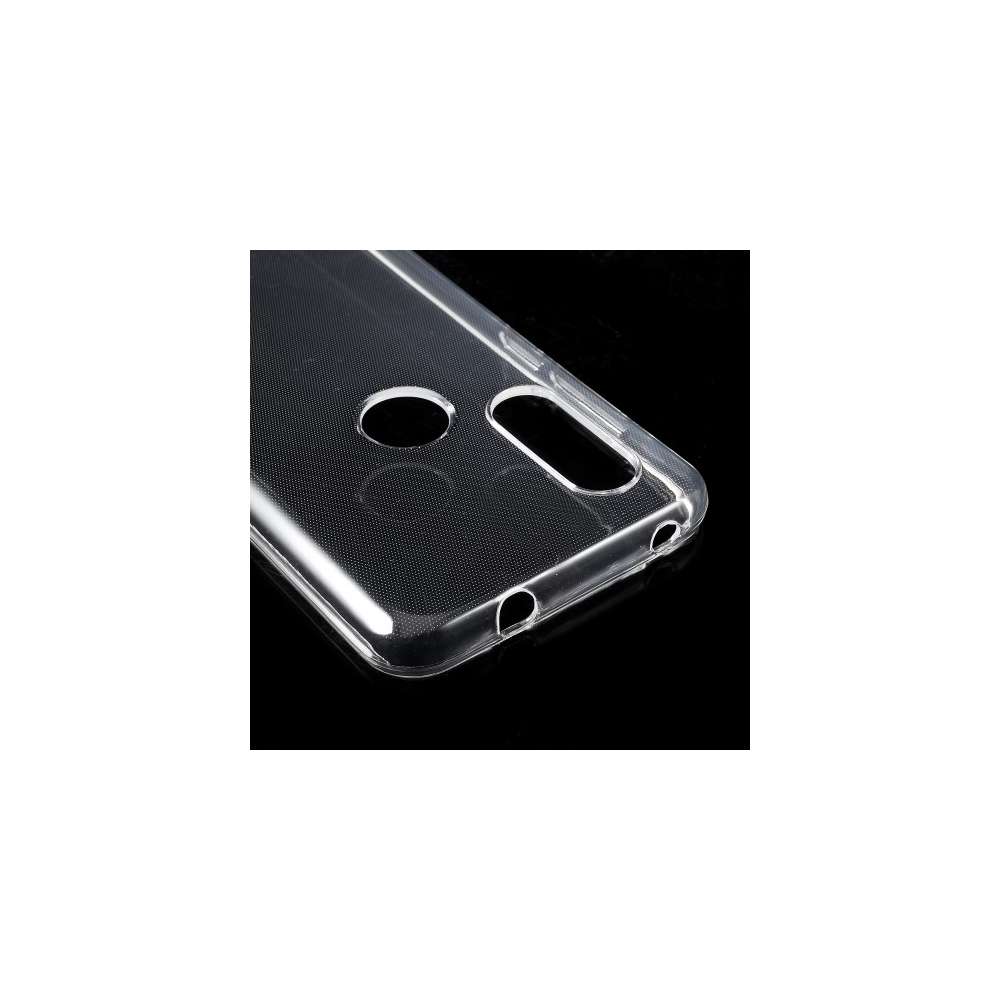 Motorola One Vision Bumper Case Transparant 