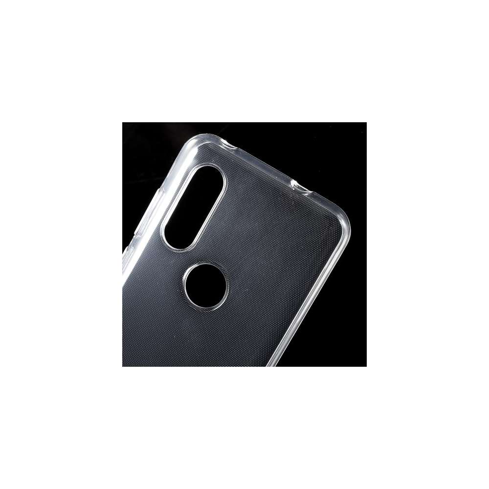Motorola One Vision Bumper Case Transparant 