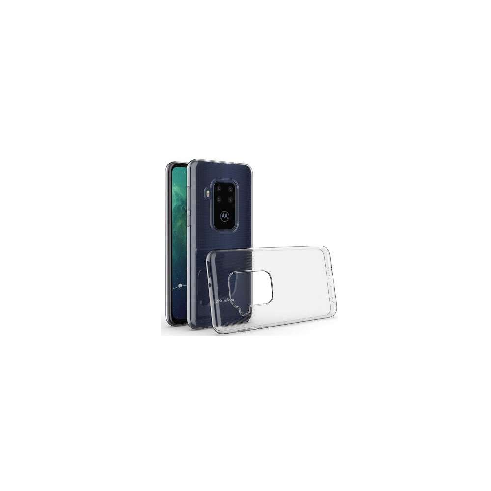 Motorola One Zoom TPU-Siliconen Hoesje Transparant
