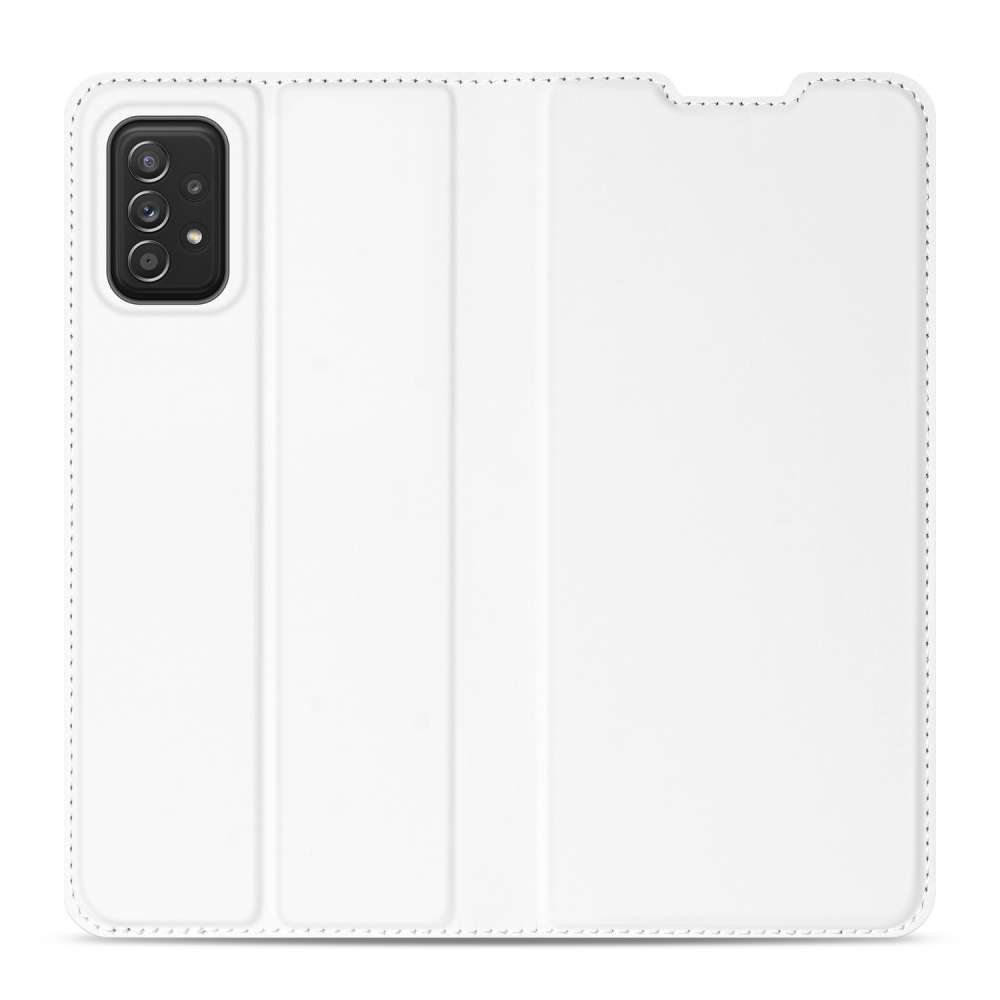Samsung Galaxy A03s Stand Cover Hoesje Wit met Pashouder