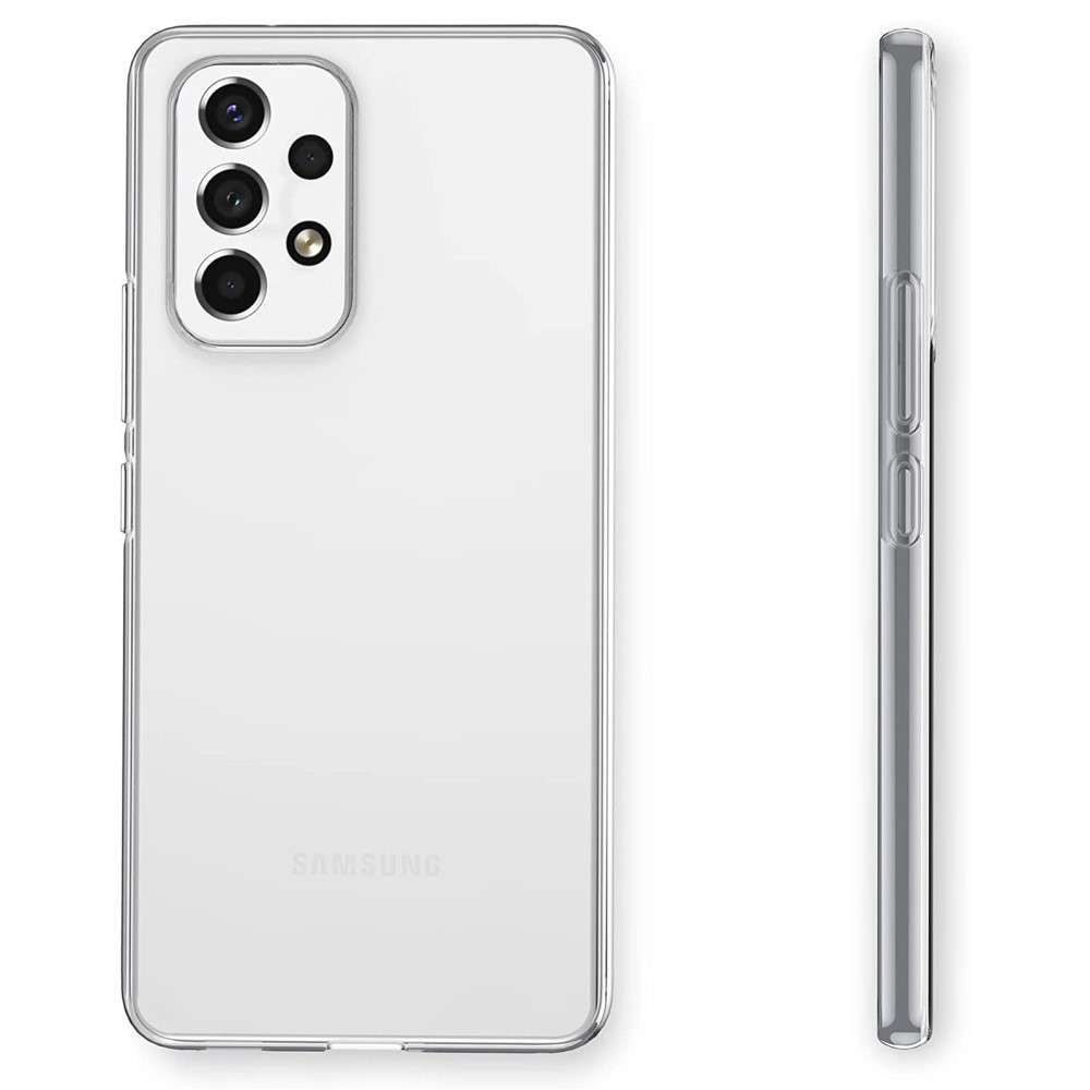 Samsung Galaxy A53 5G TPU Siliconen Hoesje Transparant