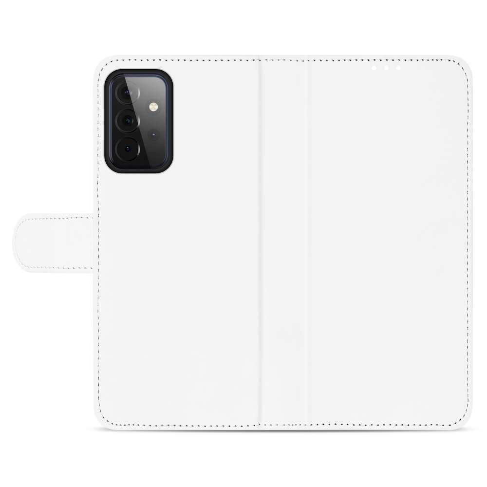 Samsung Galaxy A72 Book Cover Wit met Pasjeshouder