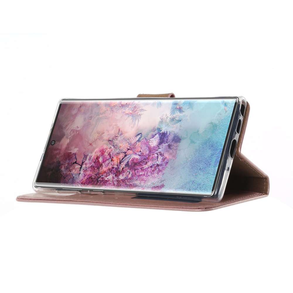 Samsung Galaxy Note 10 Hoesje Rose met Pasjeshouder