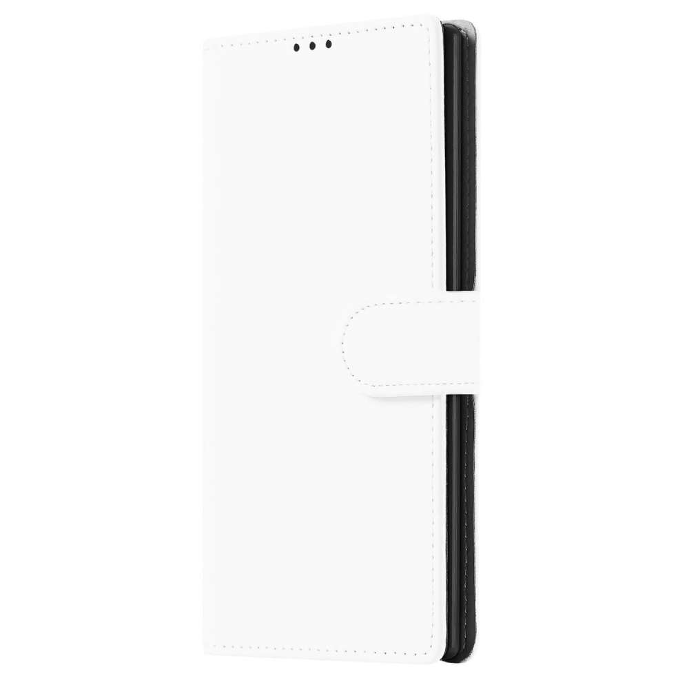 Samsung Galaxy Note 10 Hoesje Wit met Pasjeshouder