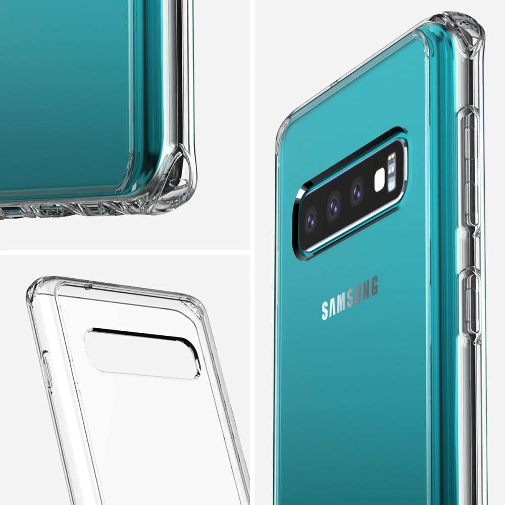Samsung Galaxy S10 Plus Anti-Shock Hoesje Transparant 