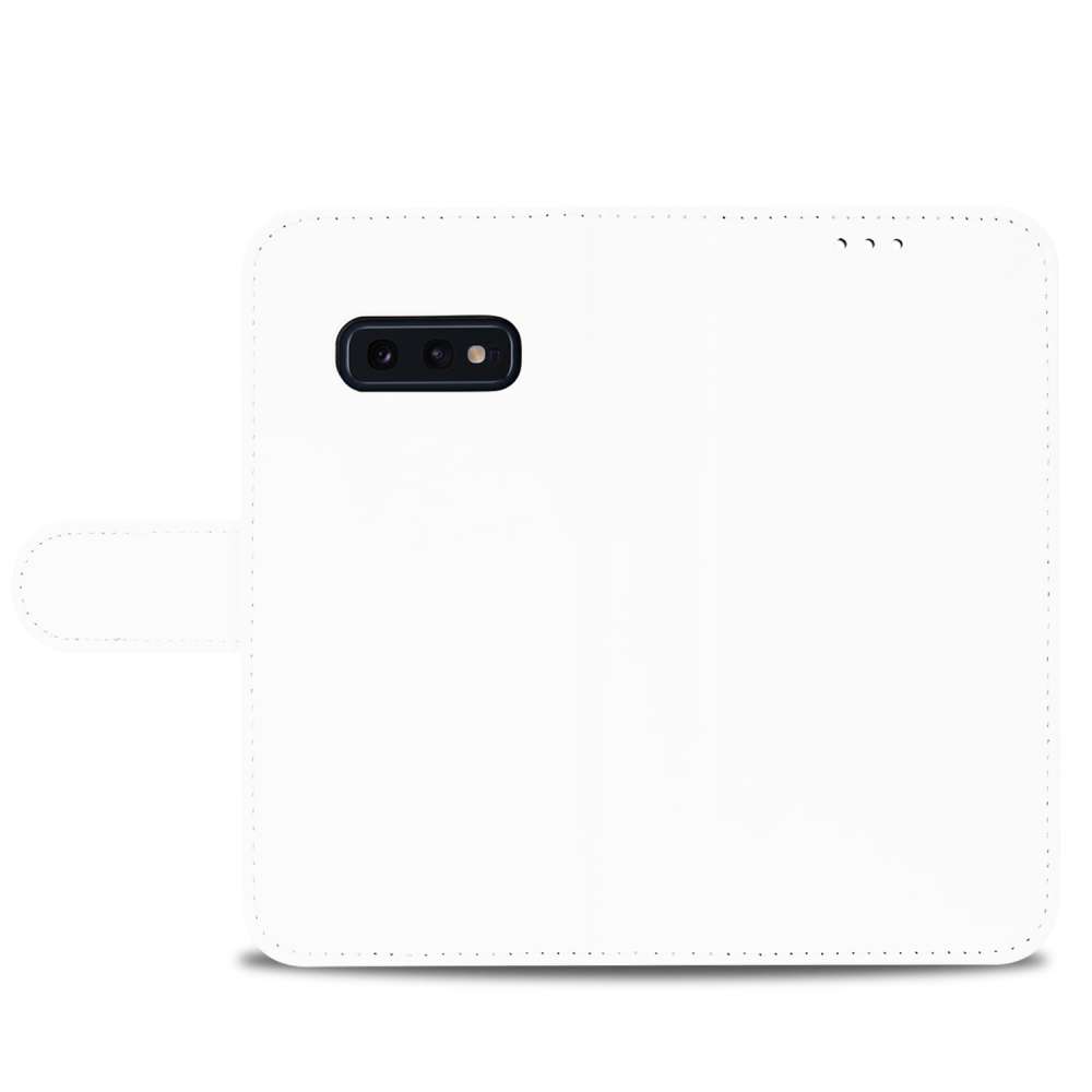 Samsung Galaxy S10e Hoesje Wit met Pasjeshouder