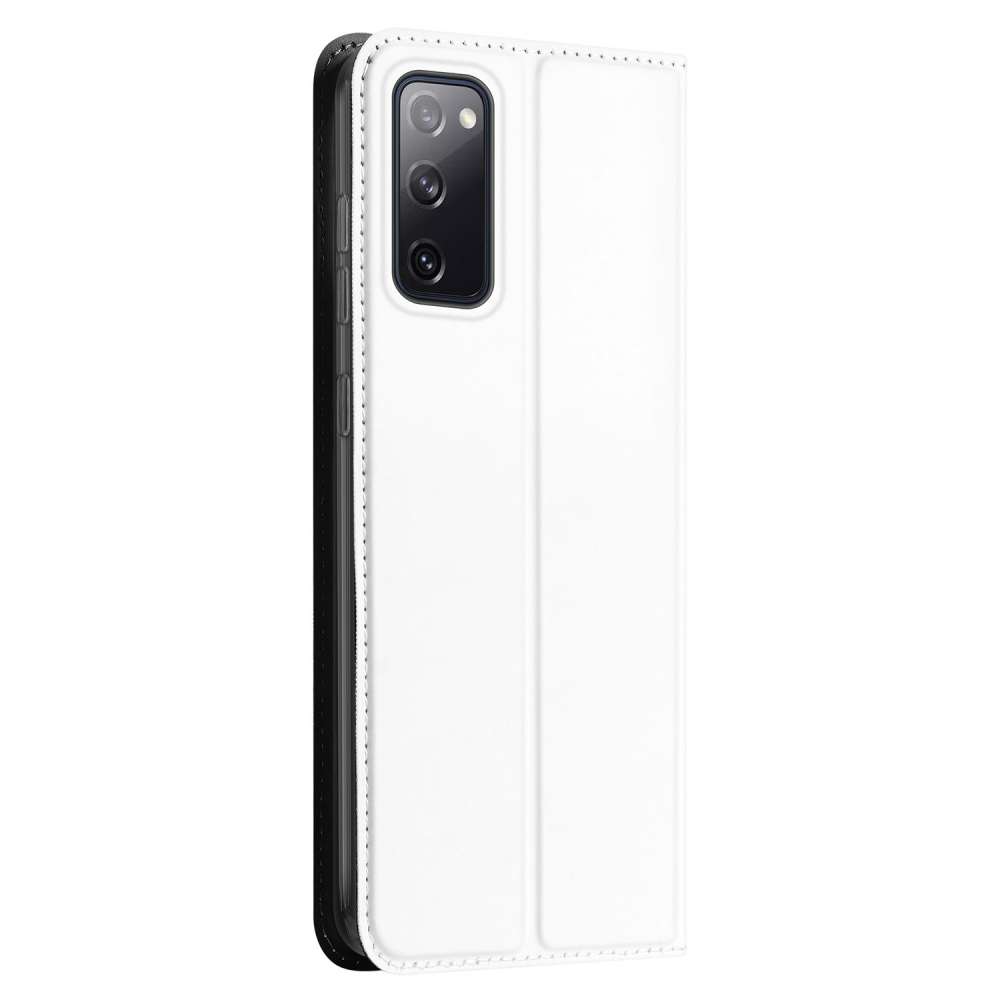 Samsung Galaxy S20 FE Hoesje Wit met Pasjehouder