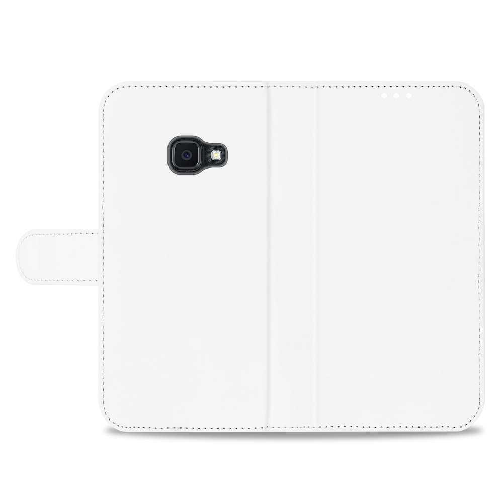 Samsung Galaxy Xcover 4 | 4s Telefoonhoesje Wit met Opbergvakjes