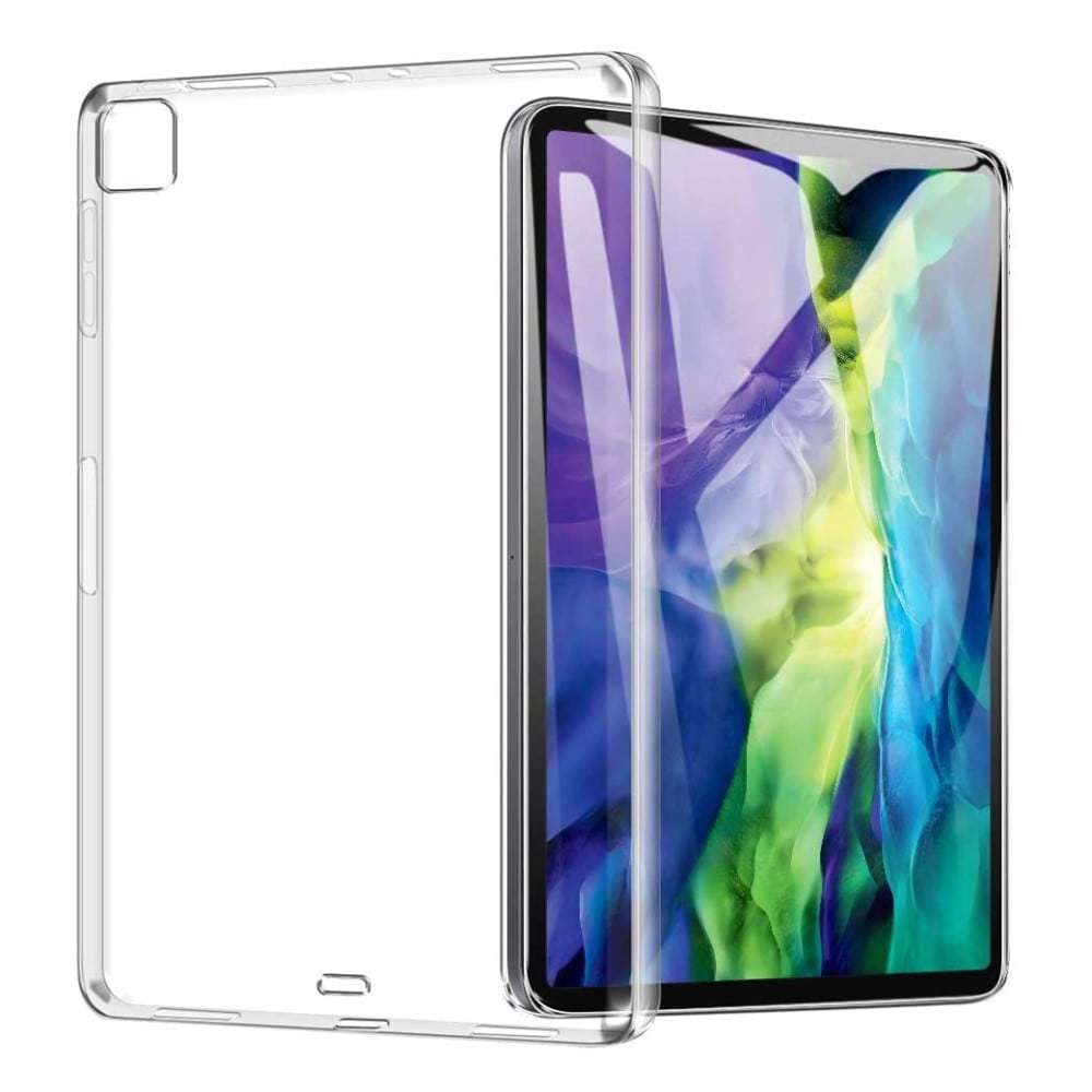 Silicone Hoes iPad Pro 12.9 inch 2020 | 2021 TPU Backcase Transparant