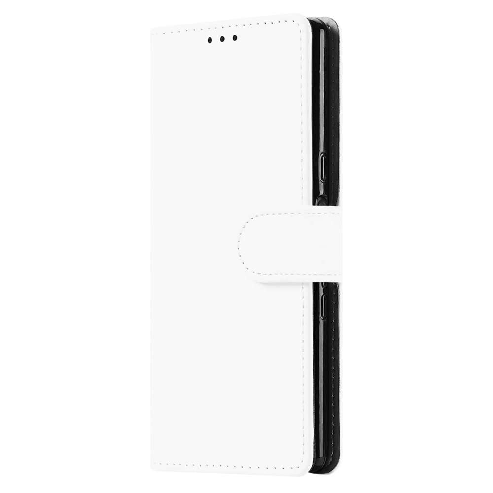 Sony Xperia 10 Hoesje Wit met Pasjeshouder