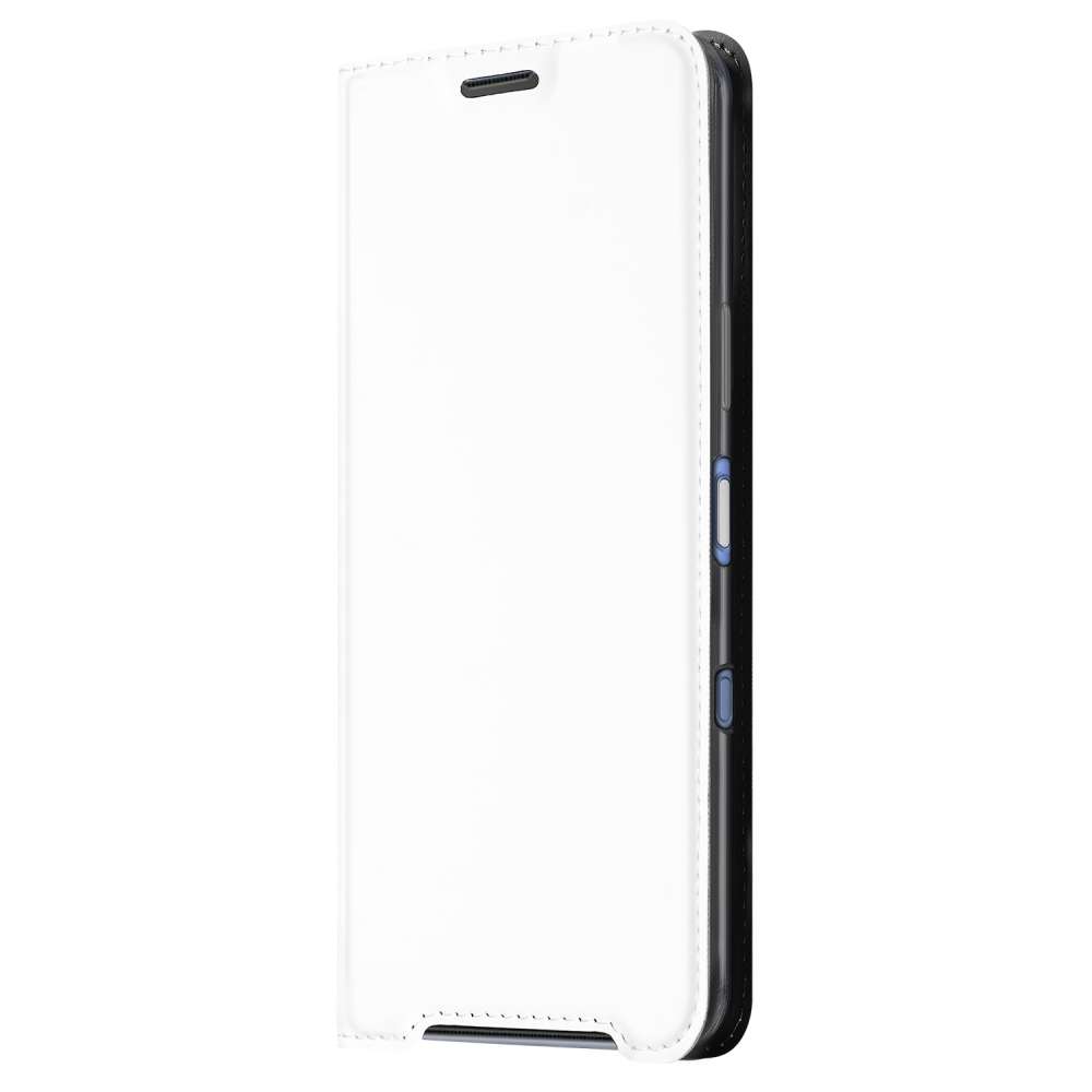 Sony Xperia 10 III Stand Case Hoesje Wit met Pashouder
